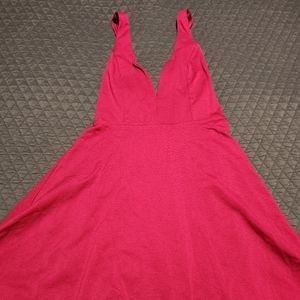 Lulus magenta skater dress (discontinued color is to die for!)